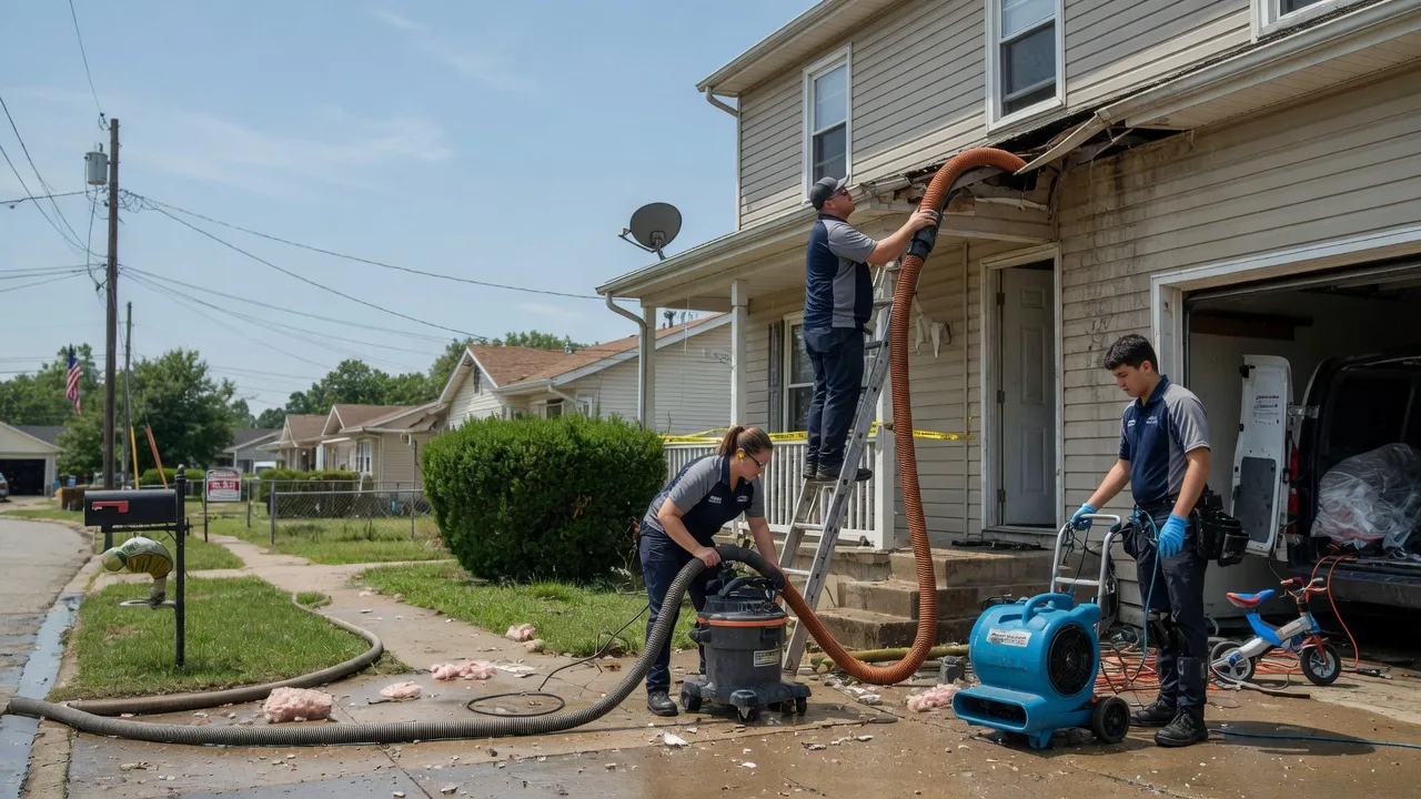 Water Damage Restoration in Sailor Springs, IL near me